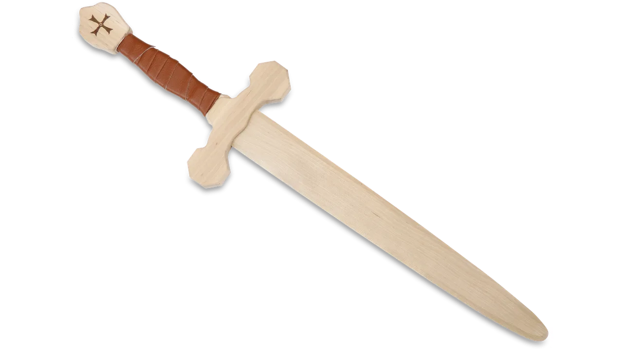 Templer-Schwert, Birke, m. Wickelung., 63cm (2023 Design) - Bild 1