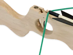 Armbrust Groß, Stahlbogen stark +3x1215 Pfeile, ab 12 Jahren - Bild 4