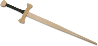 Zweihand-Schwert 'Bärenschlag' 107cm, Griff grün umwickelt - Bild 1