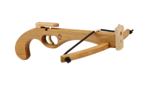 Kinder-Handarmbrust, Erlenholz, geölt, +3 Armbrustbolzen mit Saugnapf 1247 - Bild 2