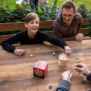 SUPER SIX "Family" HOLZ, 10+Ø10cm, Beidseitig bespielbar! - Bild 4