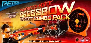 SURESHOT Combo Pack: KINDER-Armbrust & Zielscheibe - Bild 2