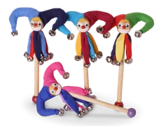 Narrenstab groß, m. Glöckchen, sortiert - Bild 1