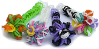 Starter-Kit:1 Loom-Schablone+ 300 Bd.multicolor+ 12 S-Clips - Bild 8