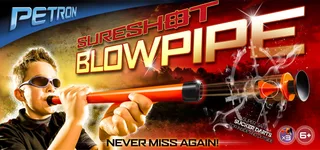 SURESHOT KINDER-Blasrohr + 3 Darts, AB 6 JAHRE! - Bild 2