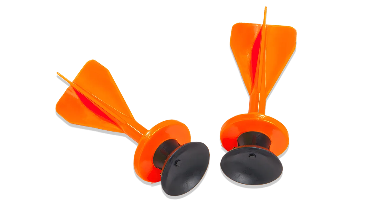 Sicherheits-Saugnapf-Dart f. Armbrüste, ORANGE, lose/einzeln
