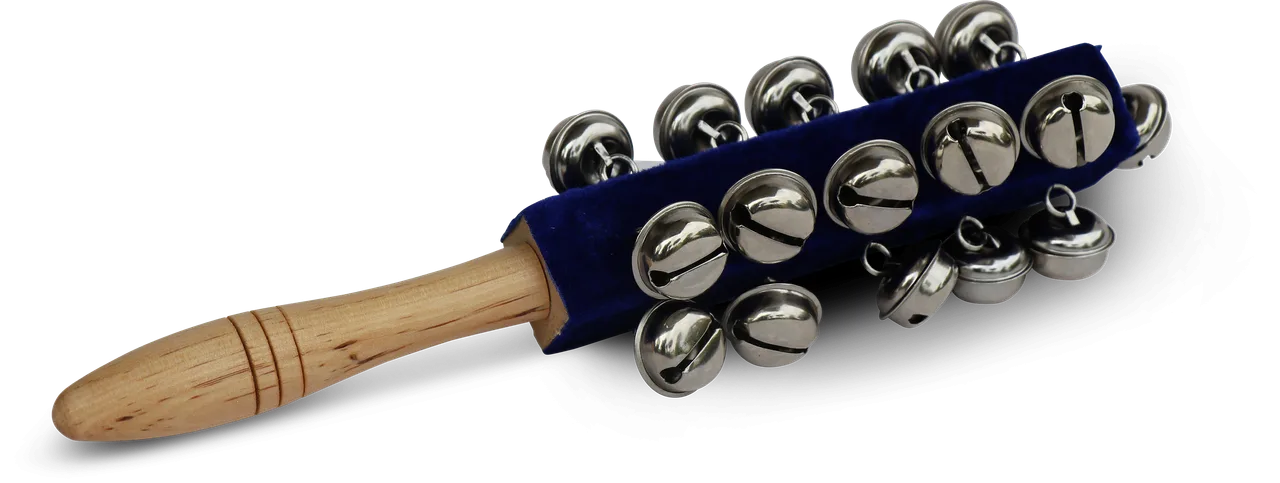 Schellenbaum mit 21 Glocken, blau 25 cm - Bild 1