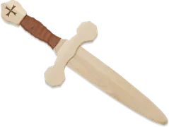 Templer-Dolch, Birke, m. Wickelung., 40cm - Bild 1