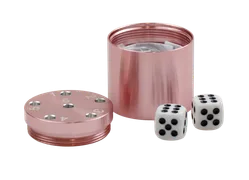 SUPER SIX "Travel" Alu, Roségold Premium, 5+Ø5cm, Reisespiel - Bild 5