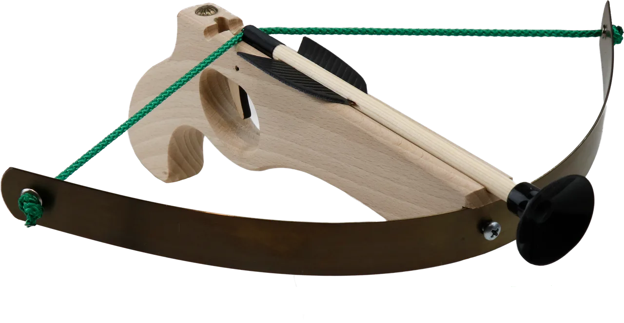 Armbrust kl., starker Stahl +3x1213 Pfeile, ab 12 Jahren - Bild 1