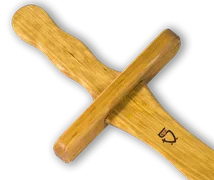 Schwert Knappe, Birke, geölt, ca. 55 cm - Bild 2