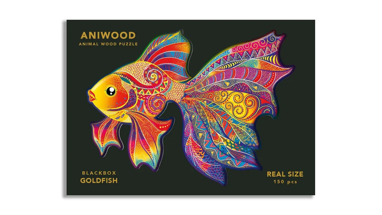 ANIWOOD GOLDENER FISCH M - Bild 1