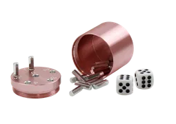 SUPER SIX "Travel" Alu, Roségold Premium, 5+Ø5cm, Reisespiel - Bild 2