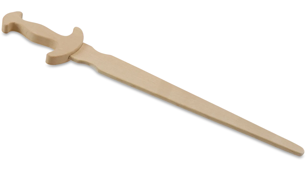 Römerschwert 'Aurelius', 55cm natur - Bild 1