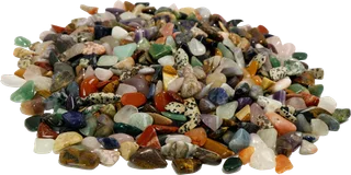 Echte Halbedelsteine A-Qualität, ca 1.000 g (1 kg) im Beutel, 15-35mm - Bild 2