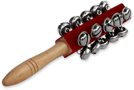 Schellenbaum mit 21 Glocken, rot 25 cm - Bild 1