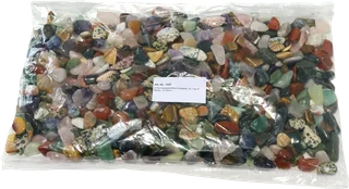 Echte Halbedelsteine A-Qualität, ca 1.000 g (1 kg) im Beutel, 15-35mm - Bild 3