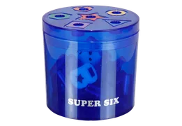 SUPER SIX "Family" ABS Blau,10+Ø10cm, Beidseitig bespielbar! - Bild 3