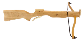 Kinder-Armbrust Erlenholz geölt +3x Armbrustbolzen mit Saugnapf 1246 - Bild 4