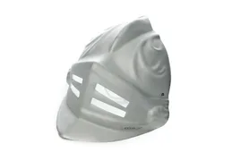 Maske GLADIATOR silber (Sparta, Römer) aus EVA
