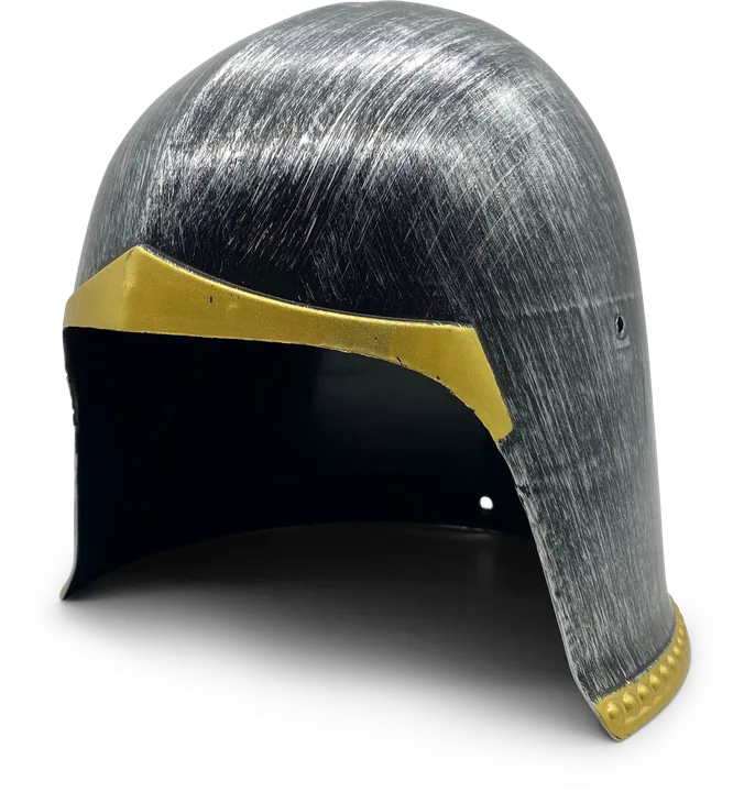 Kinder-Beckenhaube, Kunststoff, Titan/Gold - Bild 1