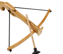 Kinder-Handarmbrust, Erlenholz, geölt, +3 Armbrustbolzen mit Saugnapf 1247 - Bild 3