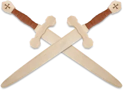 Templer-Schwert, Birke, m. Wickelung., 63cm (2023 Design) - Bild 6