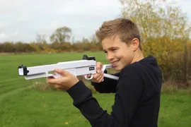 STEALTH SPORT-GEWEHR (pump action!) + 12 Darts, AB 14 JAHRE - Bild 3