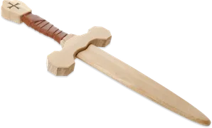 Templer-Dolch, Birke, m. Wickelung., 40cm - Bild 5