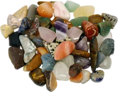 Echte Halbedelsteine A-Qualität, ca 150 g im Beutel, 15-35mm - Bild 4