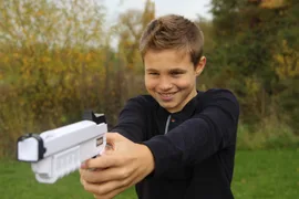 STEALTH SPORT-PISTOLE (pump action!)  2 Darts, AB 14 JAHRE - Bild 3